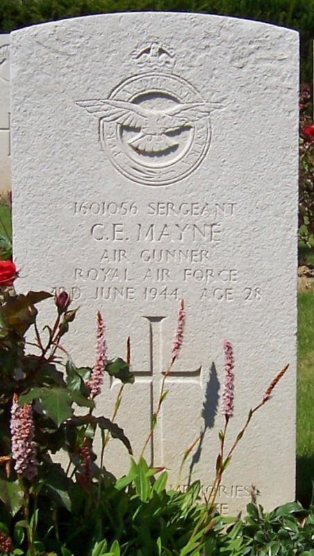 Sgt Cyril Edward Mayne<br/><br /><br />died June 3rd, 1944